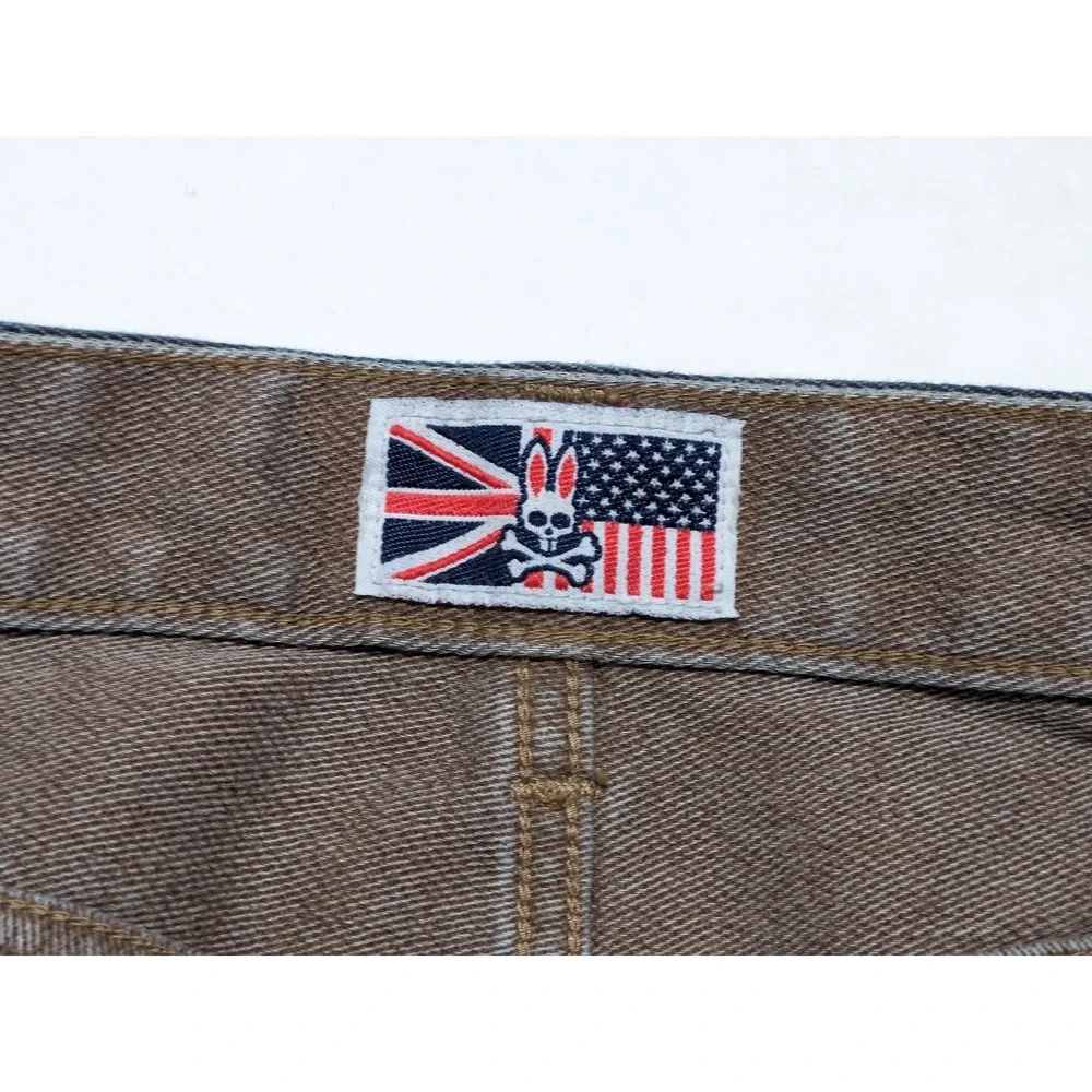 PSYCHO BUNNY Men's Denim Jeans Blue Gray ~ 40 x 29